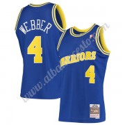 Camisetas Baloncesto NBA Golden State Warriors 1993-94 Chris Webber 4# Azul Hardwood Classics Swingm..